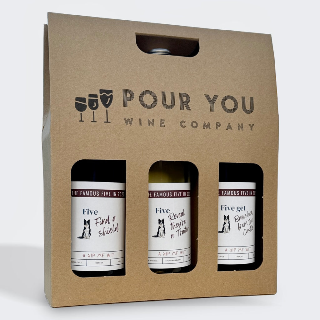 Adventures of the Famous Five in 2025 | Wine Gift Pack