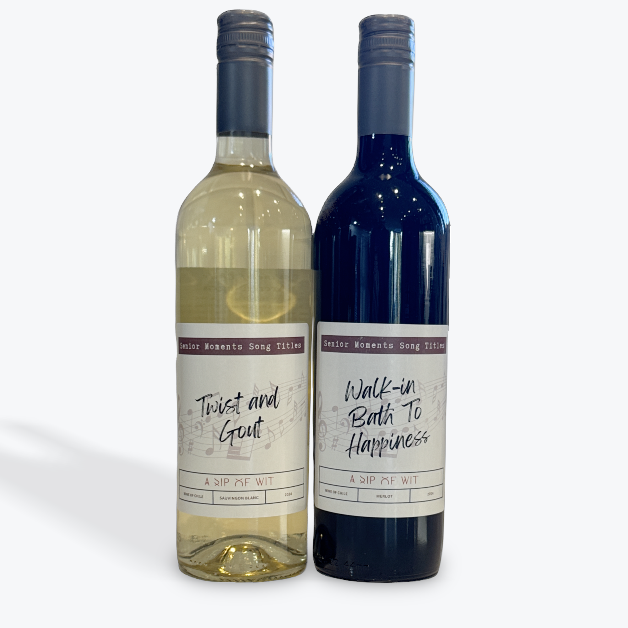 Senior Moments Song Titles | Wine Gift Pack