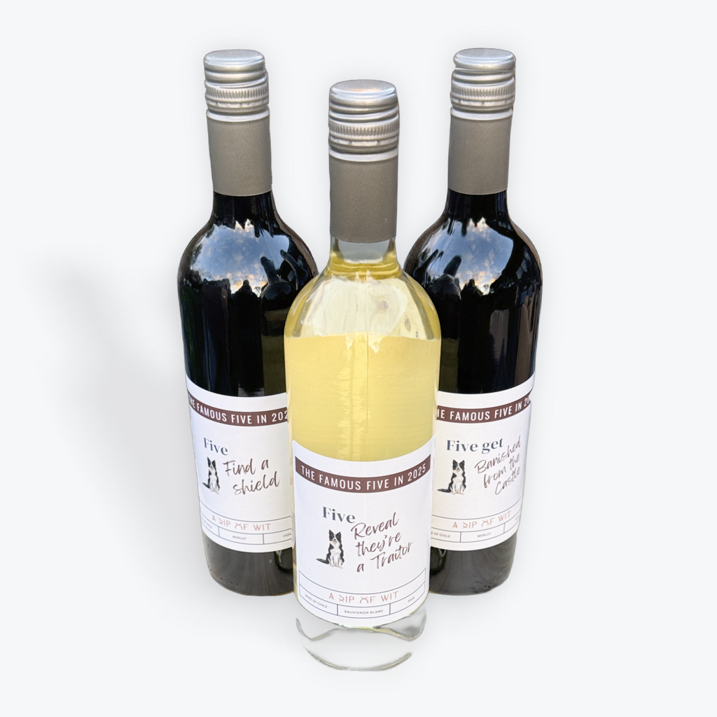 Adventures of the Famous Five in 2025 | Wine Gift Pack
