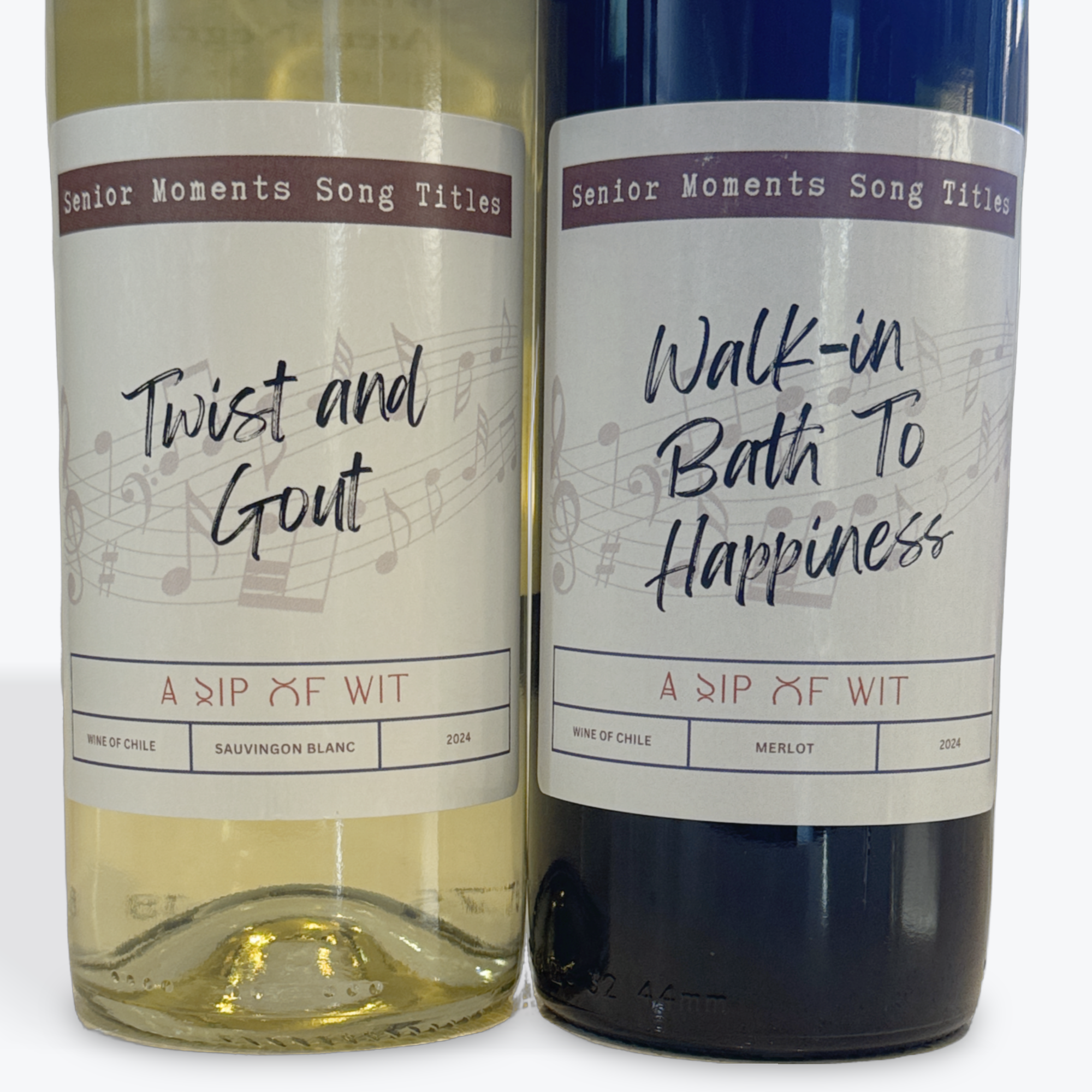 Senior Moments Song Titles | Wine Gift Pack
