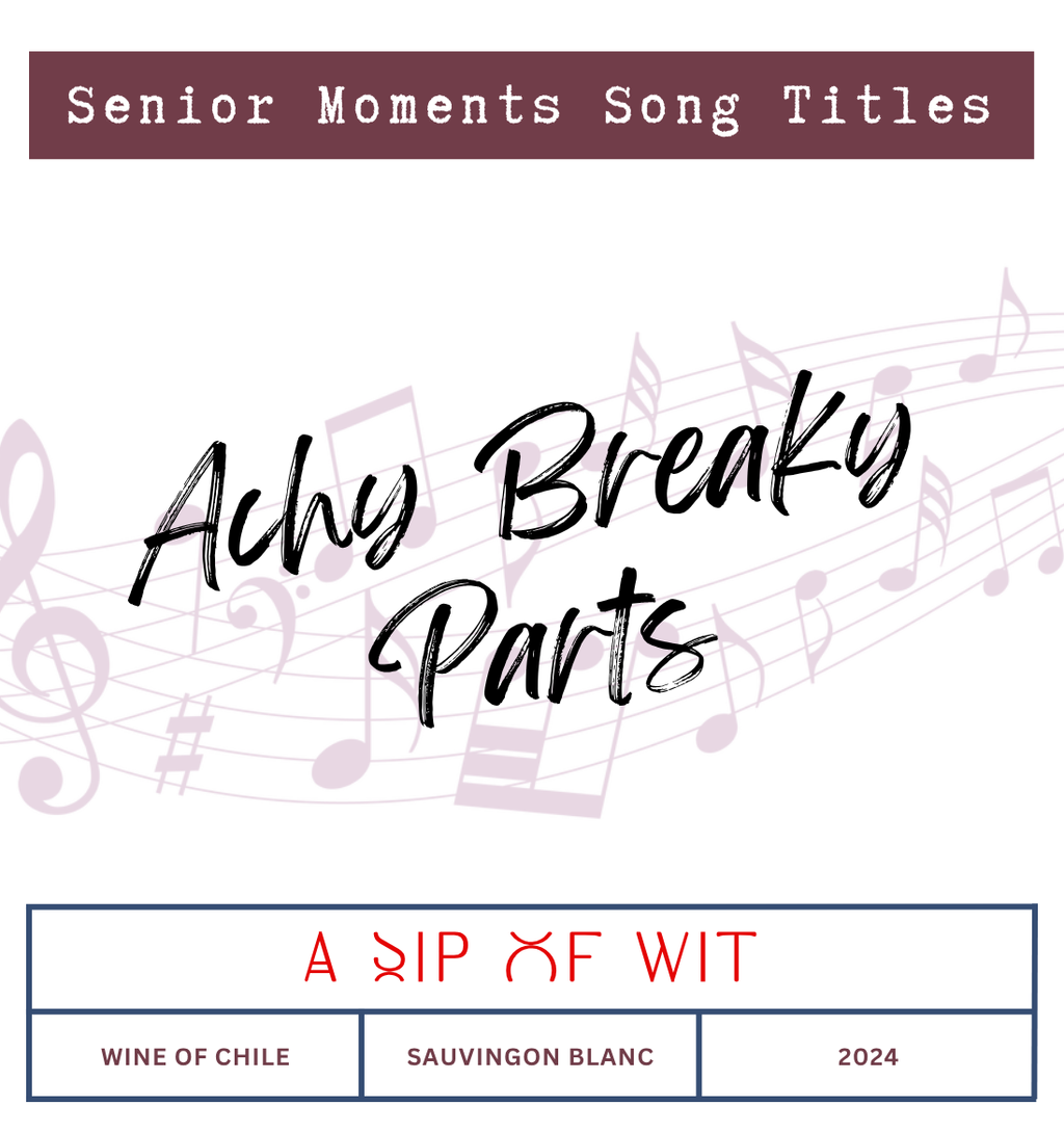 Senior Moments Song Titles | Wine Gift Pack