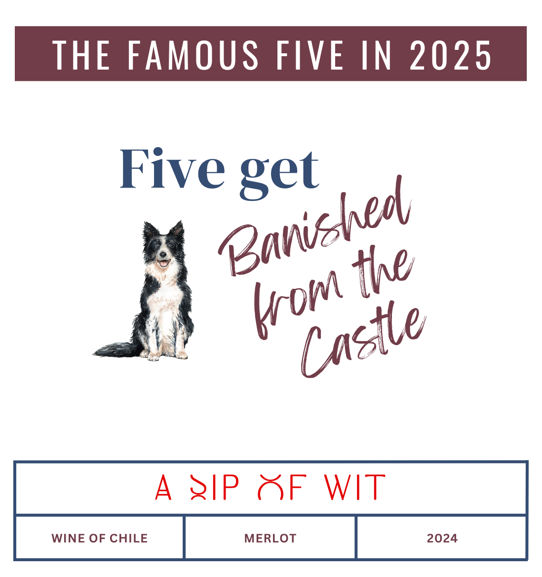 Adventures of the Famous Five in 2025 | Wine Gift Pack