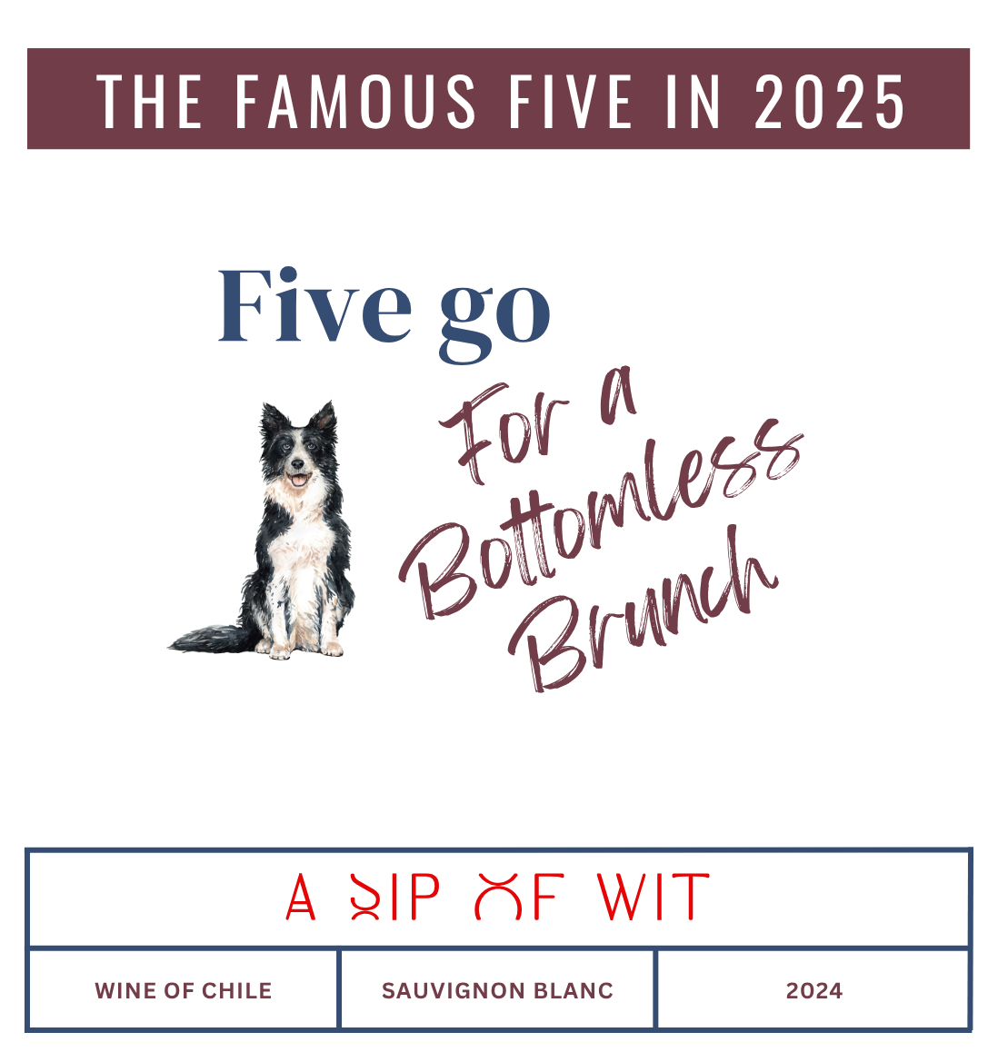 Adventures of the Famous Five in 2025 | Wine Gift Pack