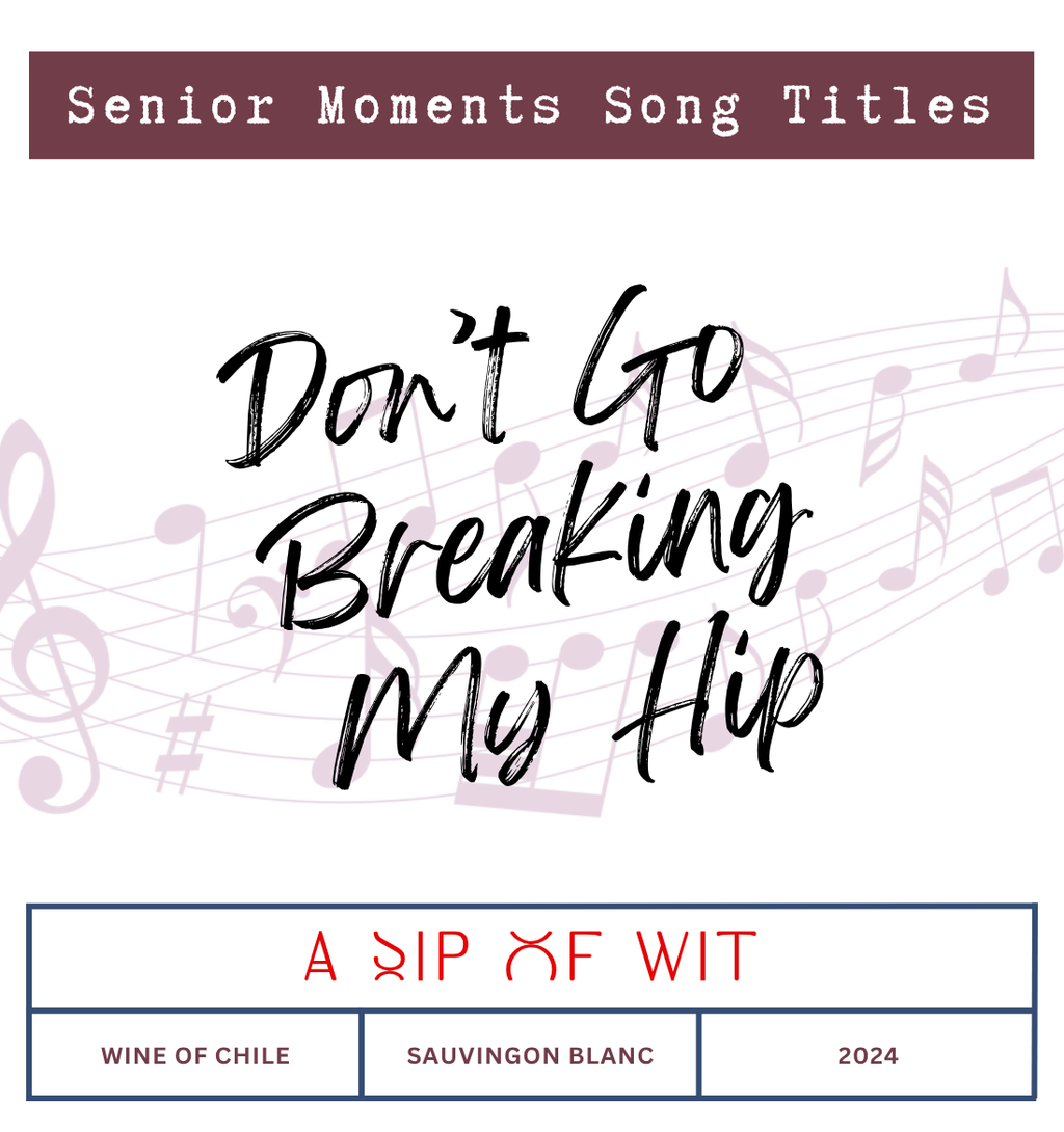 Senior Moments Song Titles | Wine Gift Pack