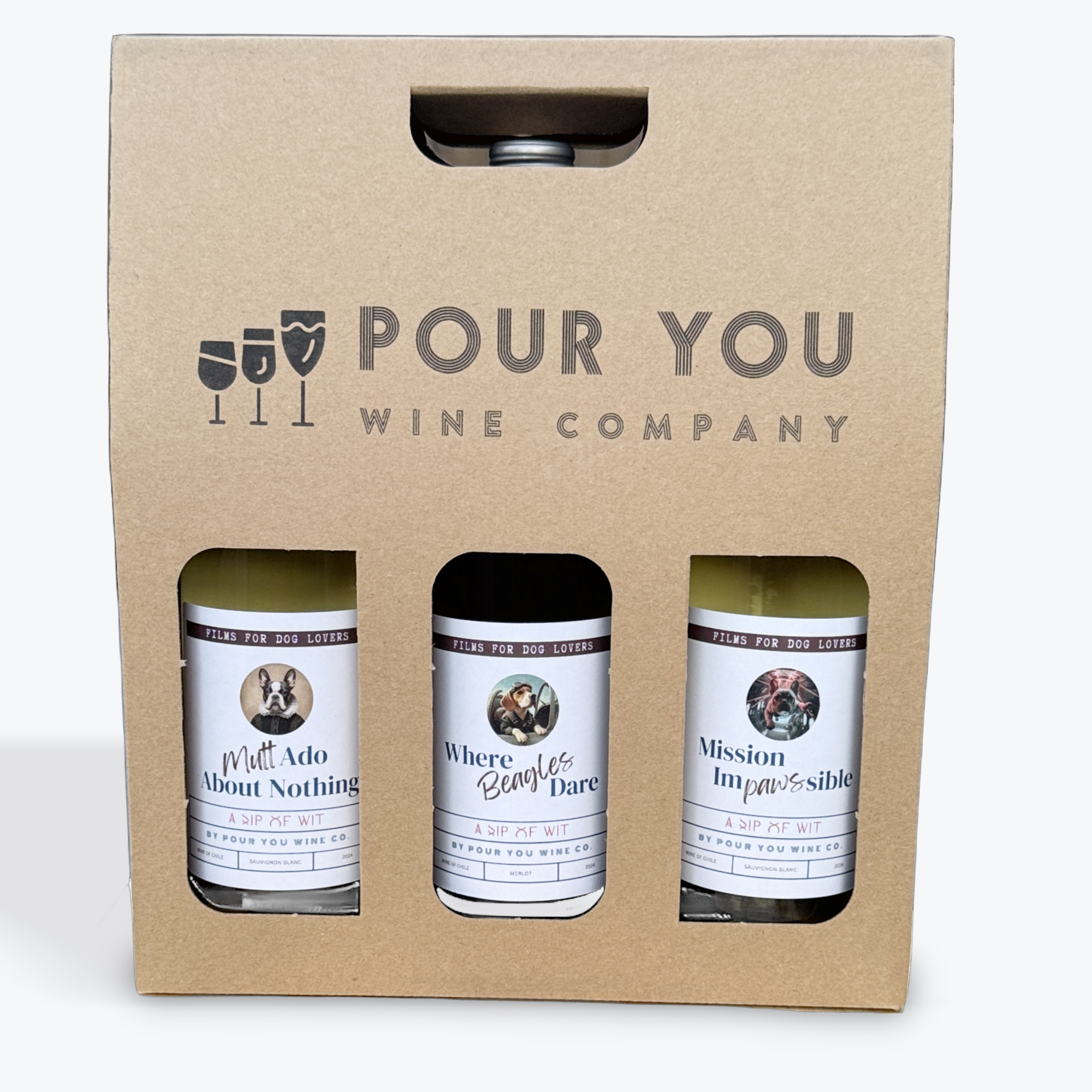 Films for Dog Lovers | Wine Gift Pack