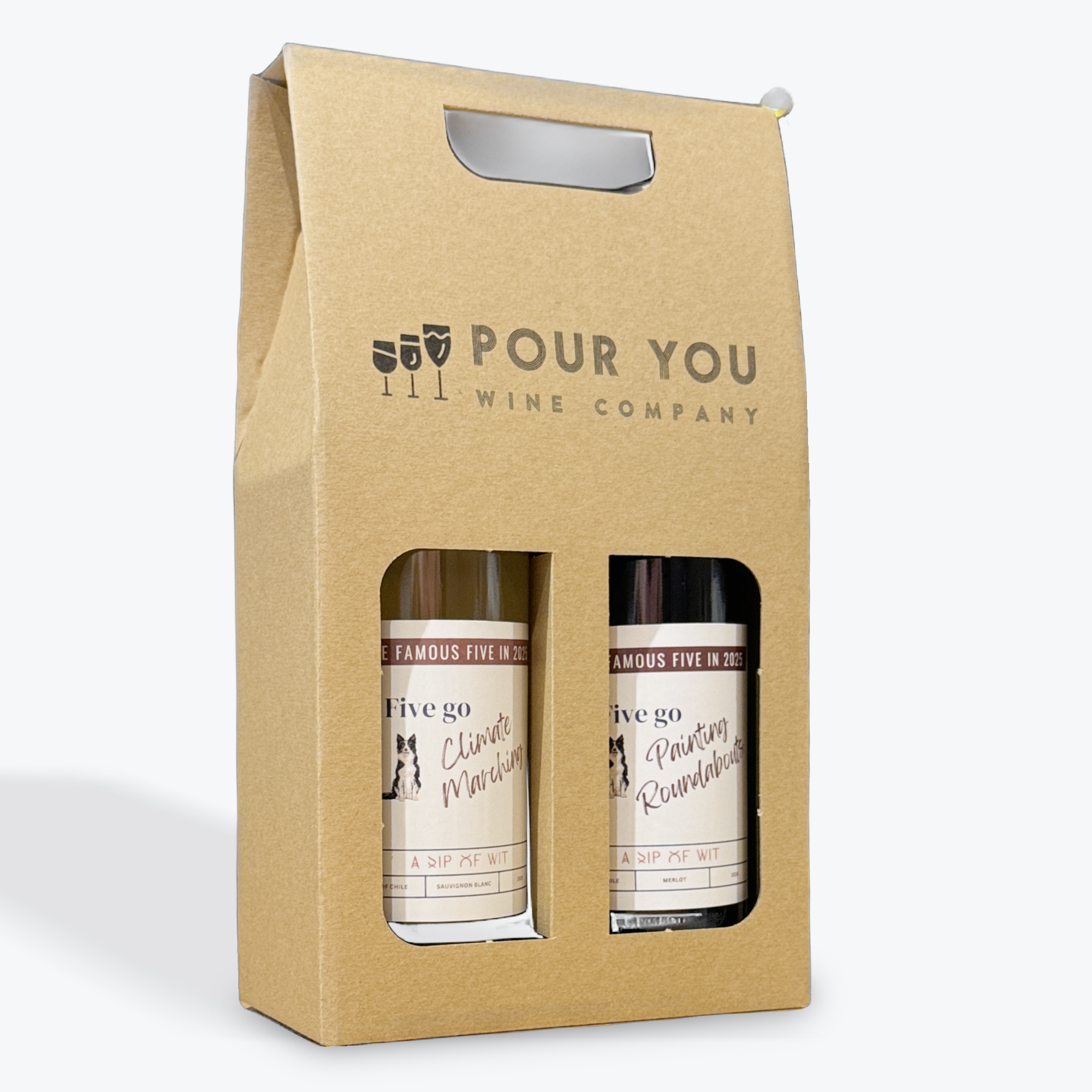 Adventures of the Famous Five in 2025 | Wine Gift Pack