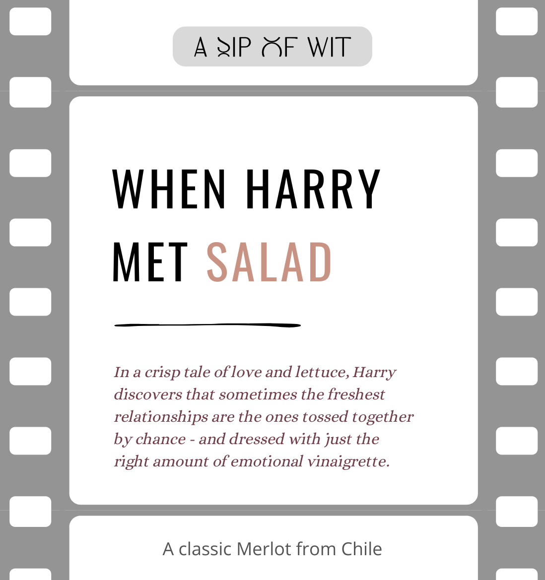 Films for Foodies | Wine Gift Packs