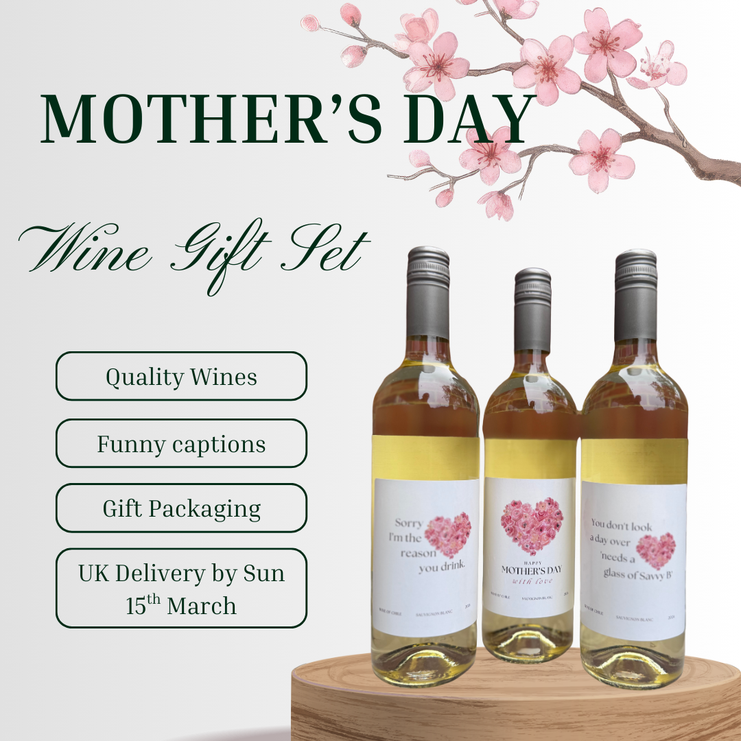Funny Mothers Day Wine Gift Pack