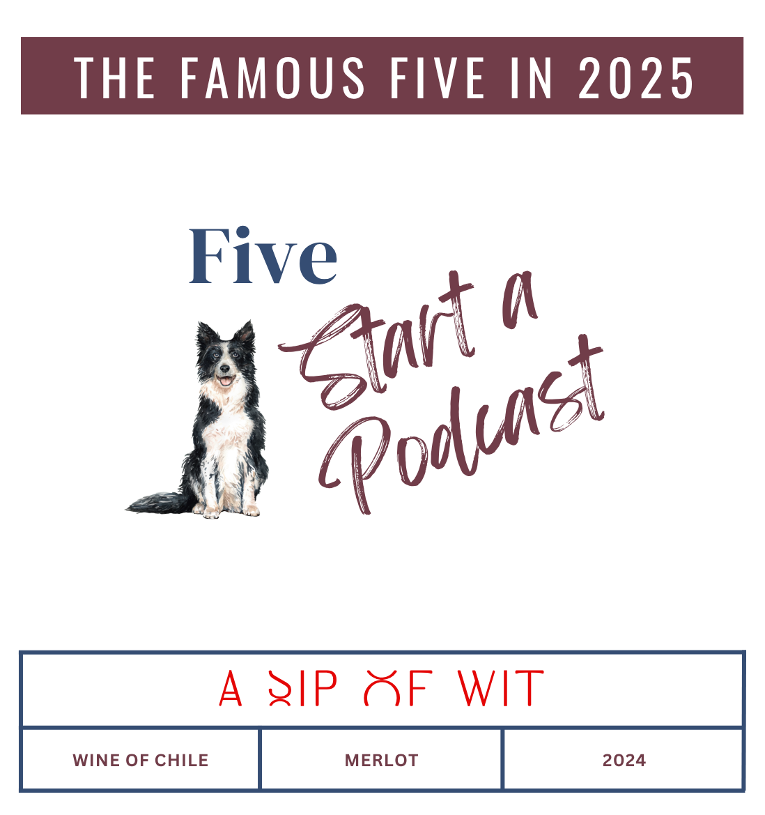 Adventures of the Famous Five in 2025 | Wine Gift Pack