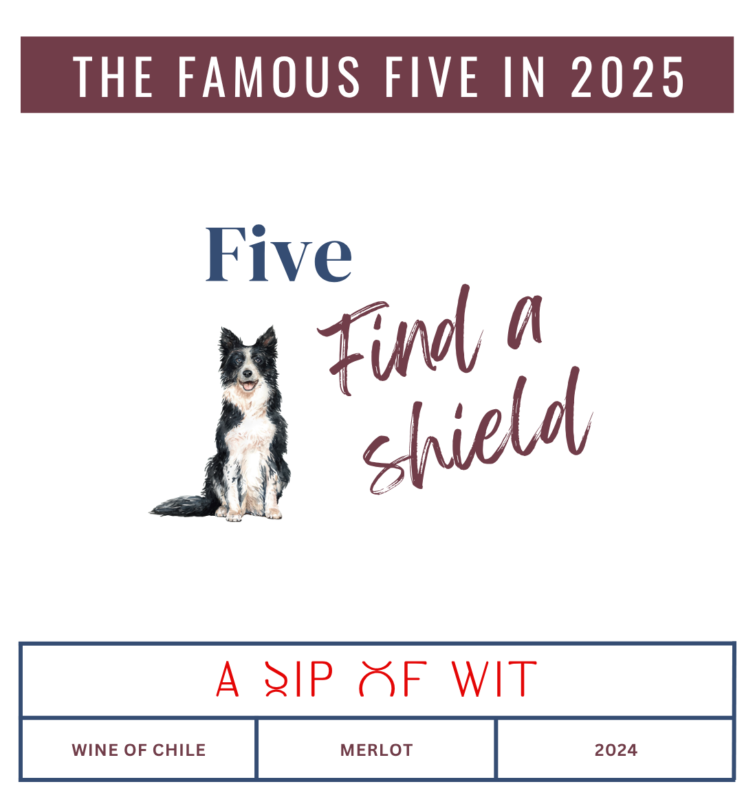 Adventures of the Famous Five in 2025 | Wine Gift Pack