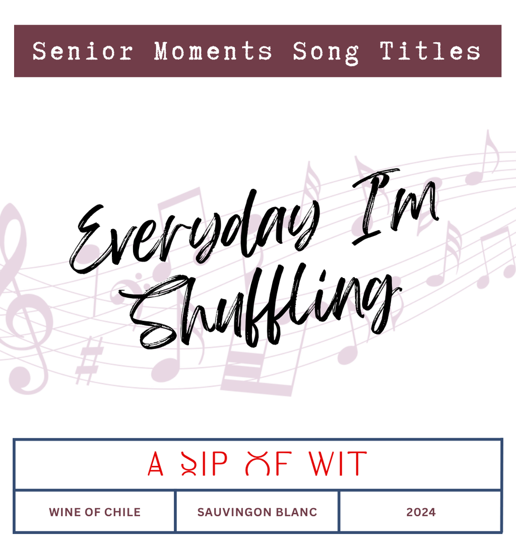 Senior Moments Song Titles | Wine Gift Pack