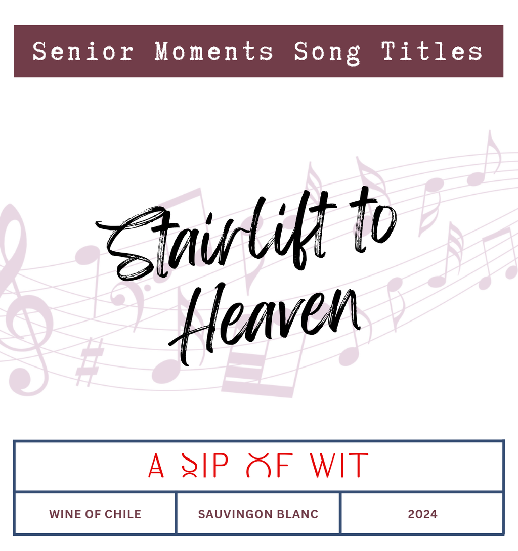 Senior Moments Song Titles | Wine Gift Pack