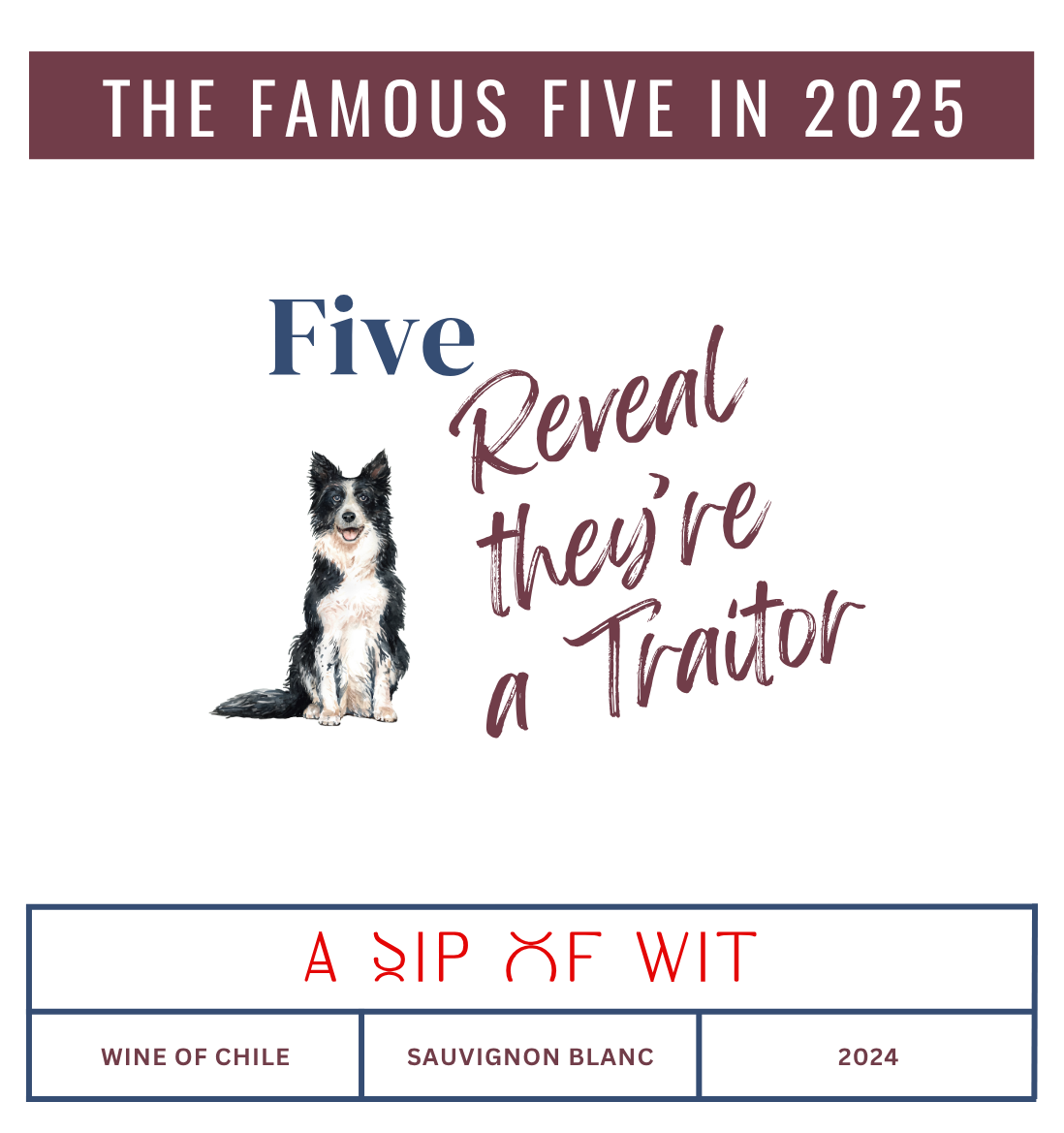 Adventures of the Famous Five in 2025 | Wine Gift Pack