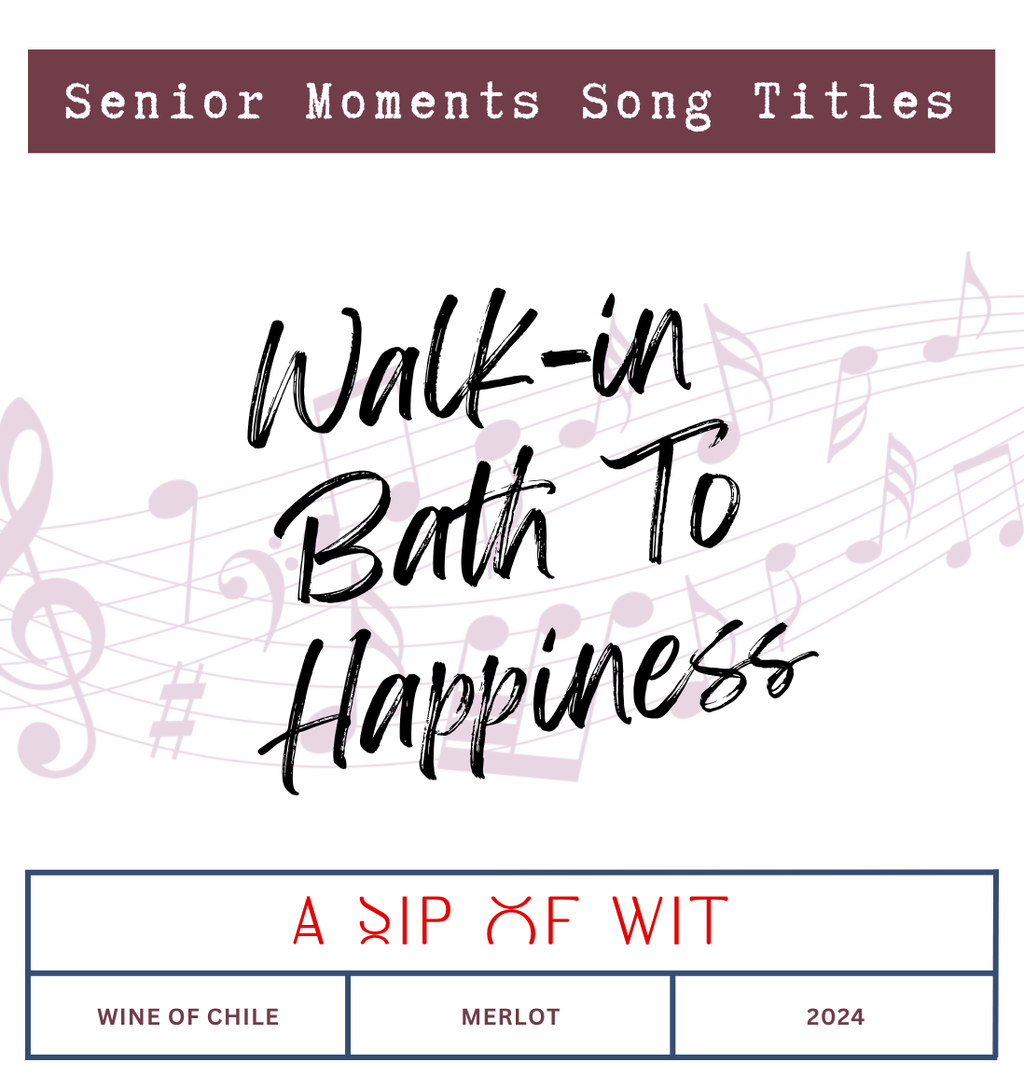 Senior Moments Song Titles | Wine Gift Pack